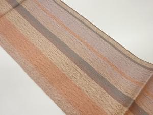 変わり縞模様織出し全通袋帯